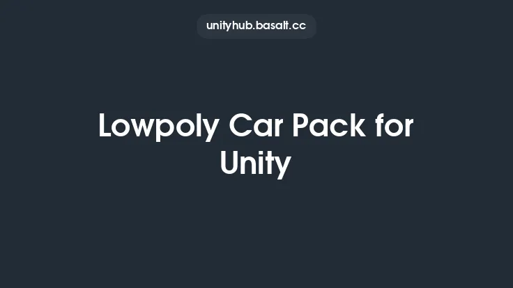 Lowpoly Car Pack for Unity Thumbnail