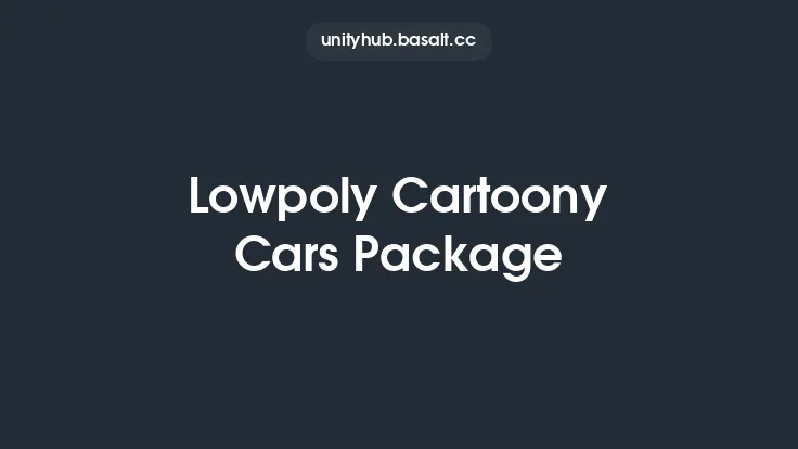 Lowpoly Cartoony Cars Package Thumbnail