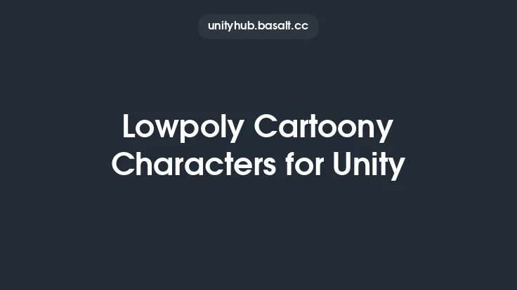 Lowpoly Cartoony Characters for Unity Thumbnail