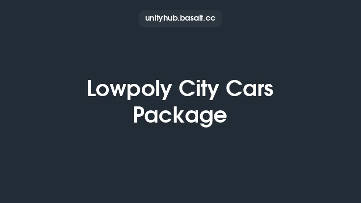 Lowpoly City Cars Package Thumbnail