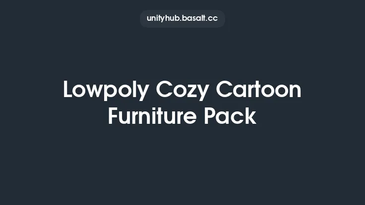 Lowpoly Cozy Cartoon Furniture Pack Thumbnail