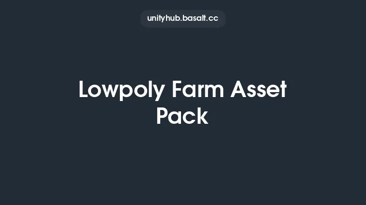 Lowpoly Farm Asset Pack Thumbnail