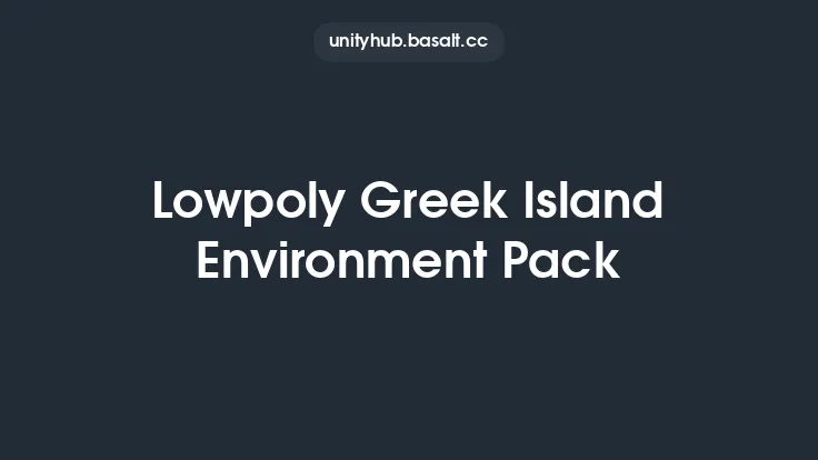 Lowpoly Greek Island Environment Pack Thumbnail