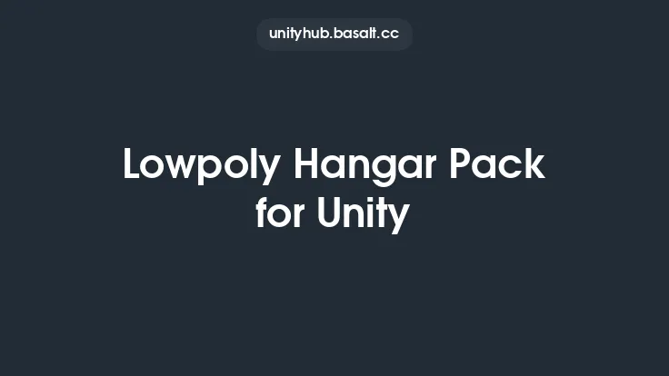 Lowpoly Hangar Pack for Unity Thumbnail