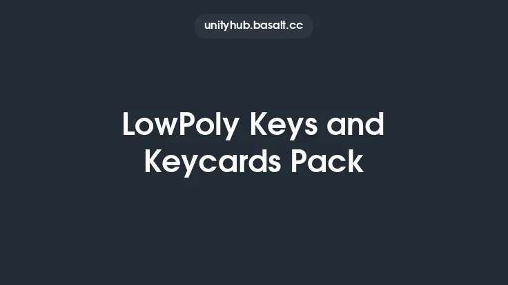 LowPoly Keys and Keycards Pack Thumbnail