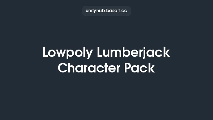 Lowpoly Lumberjack Character Pack Thumbnail