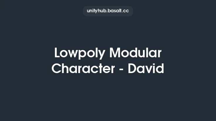 Lowpoly Modular Character - David Thumbnail