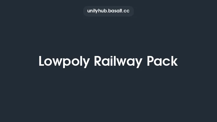 Lowpoly Railway Pack Thumbnail