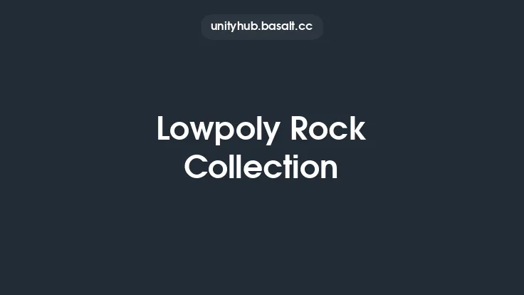 Lowpoly Rock Collection Thumbnail