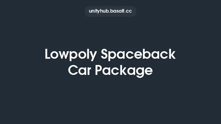 Lowpoly Spaceback Car Package Thumbnail