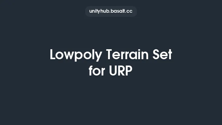 Lowpoly Terrain Set for URP Thumbnail
