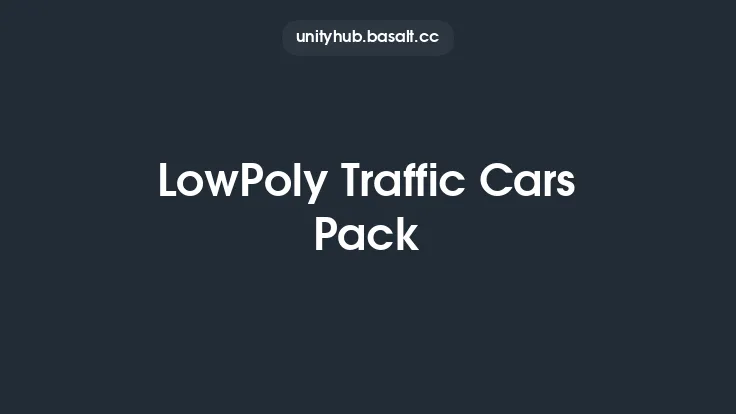 LowPoly Traffic Cars Pack Thumbnail