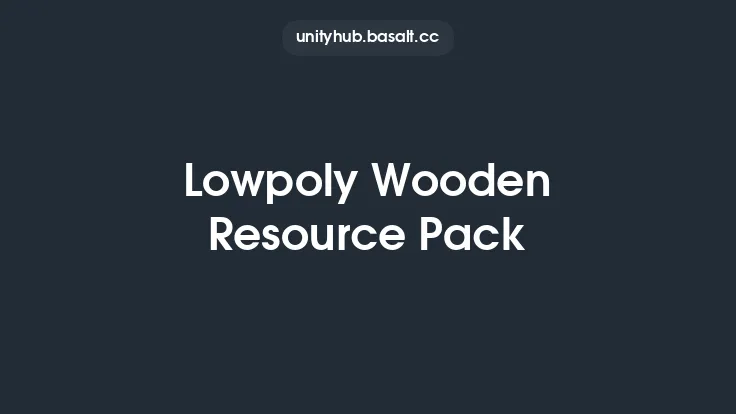 Lowpoly Wooden Resource Pack Thumbnail