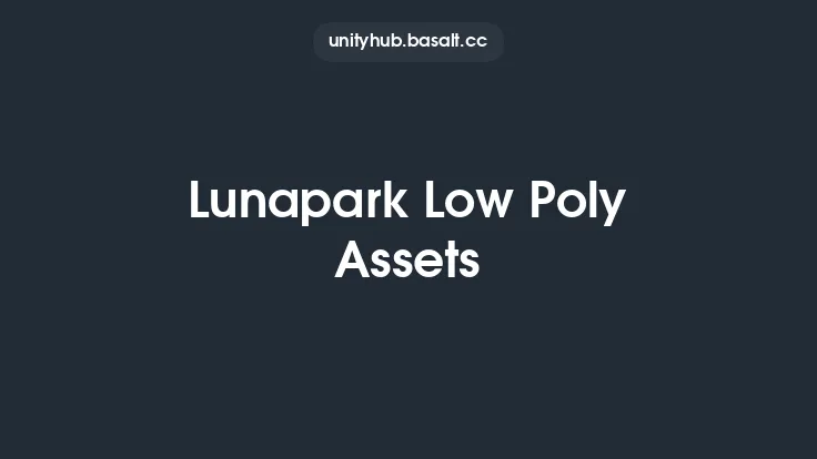 Lunapark Low Poly Assets Thumbnail