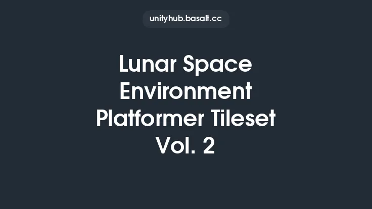 Lunar Space Environment Platformer Tileset Vol. 2 Thumbnail