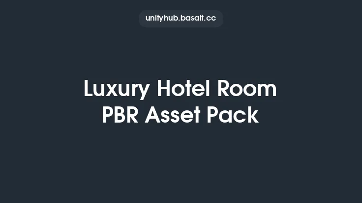 Luxury Hotel Room PBR Asset Pack Thumbnail