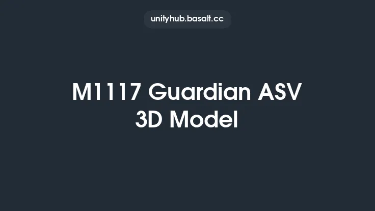 M1117 Guardian ASV 3D Model Thumbnail