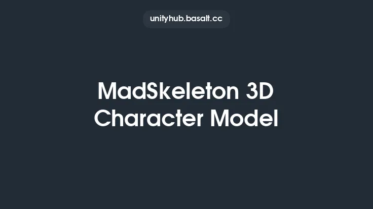MadSkeleton 3D Character Model Thumbnail