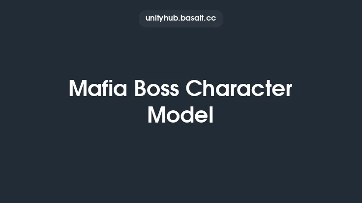 Mafia Boss Character Model Thumbnail