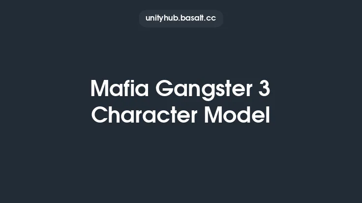 Mafia Gangster 3 Character Model Thumbnail