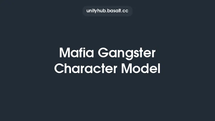 Mafia Gangster Character Model Thumbnail