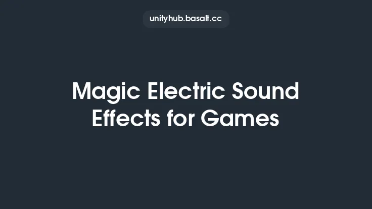 Magic Electric Sound Effects for Games Thumbnail