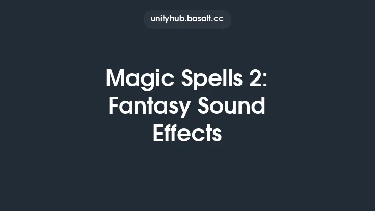 Magic Spells 2: Fantasy Sound Effects Thumbnail