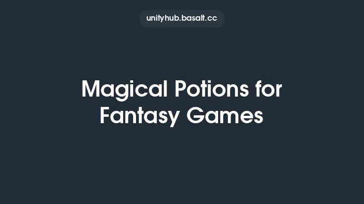 Magical Potions for Fantasy Games Thumbnail