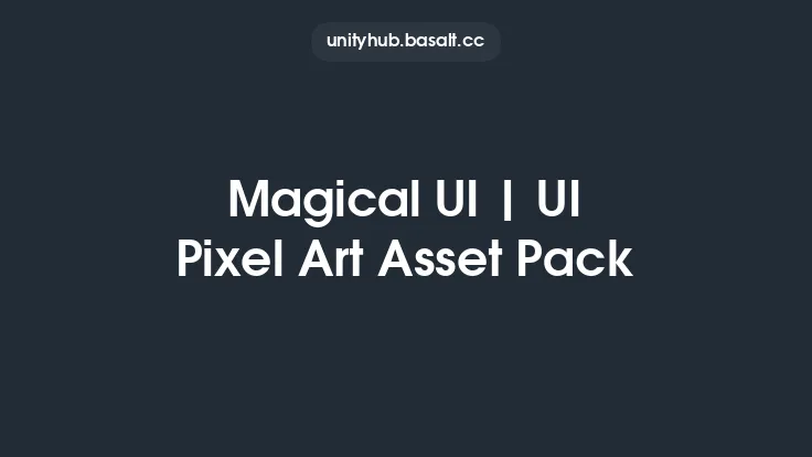 Magical UI | UI Pixel Art Asset Pack Thumbnail