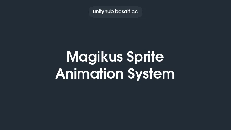 Magikus Sprite Animation System Thumbnail