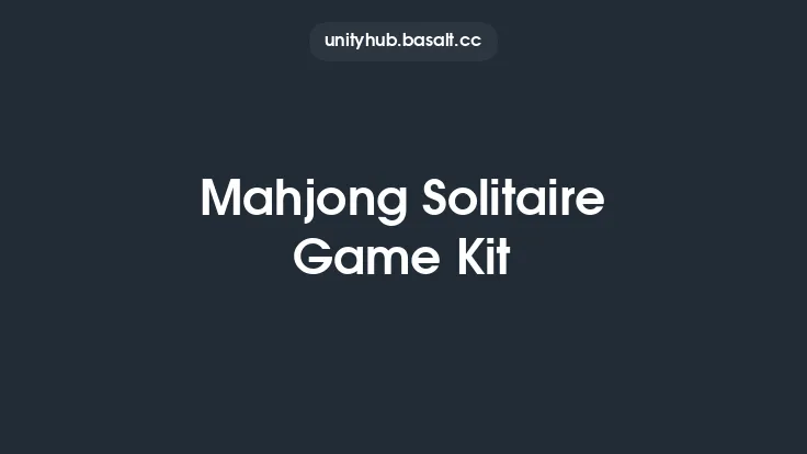 Mahjong Solitaire Game Kit Thumbnail