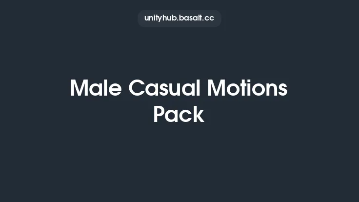Male Casual Motions Pack Thumbnail