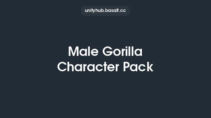 Male Gorilla Character Pack Thumbnail