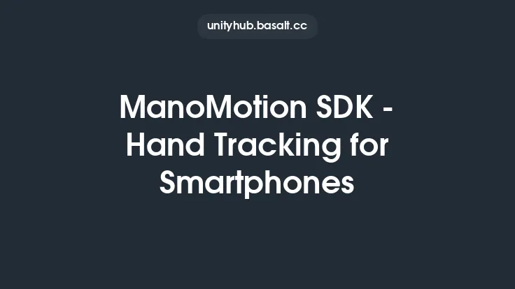 ManoMotion SDK - Hand Tracking for Smartphones Thumbnail