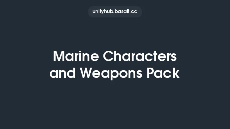 Marine Characters and Weapons Pack Thumbnail