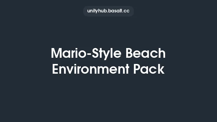 Mario-Style Beach Environment Pack Thumbnail