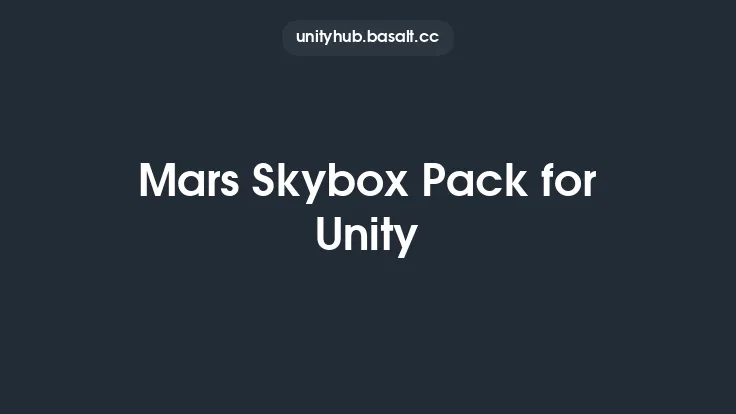 Mars Skybox Pack for Unity Thumbnail