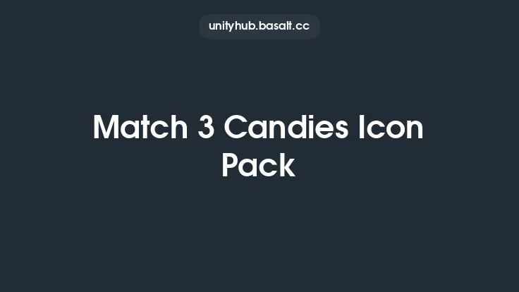 Match 3 Candies Icon Pack Thumbnail