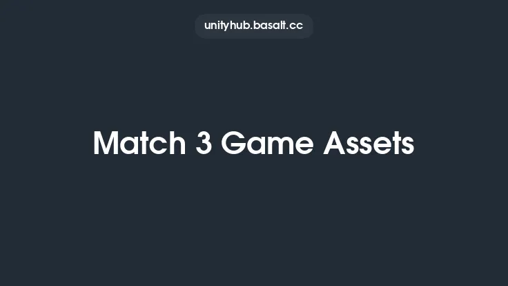 Match 3 Game Assets Thumbnail