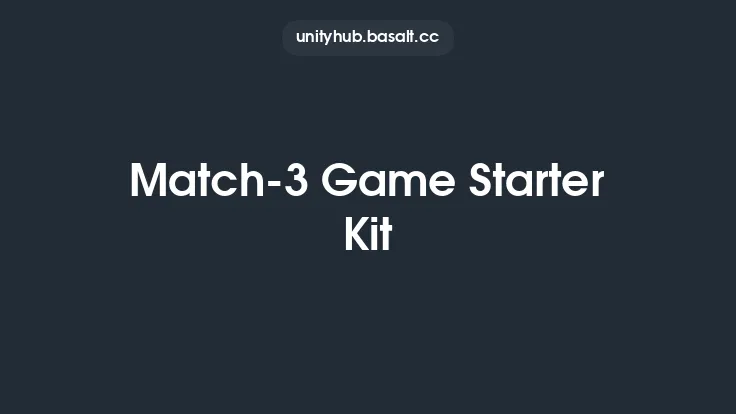 Match-3 Game Starter Kit Thumbnail