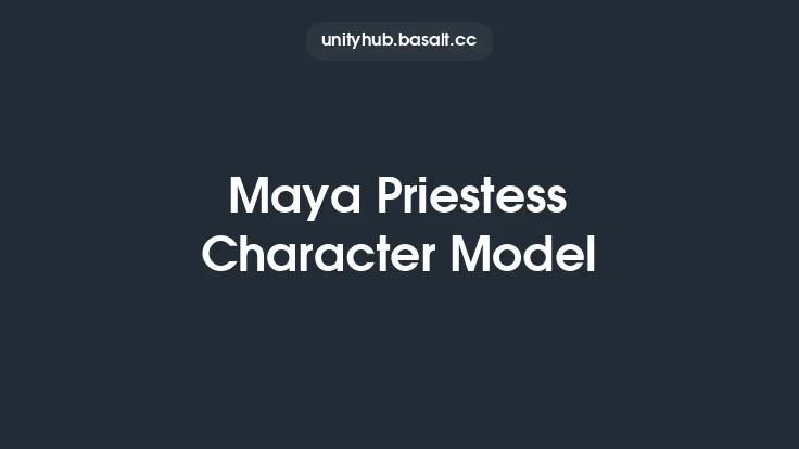Maya Priestess Character Model Thumbnail