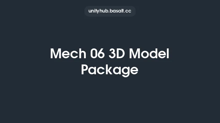 Mech 06 3D Model Package Thumbnail