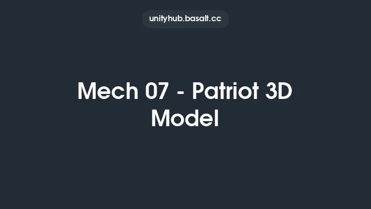Mech 07 - Patriot 3D Model Thumbnail