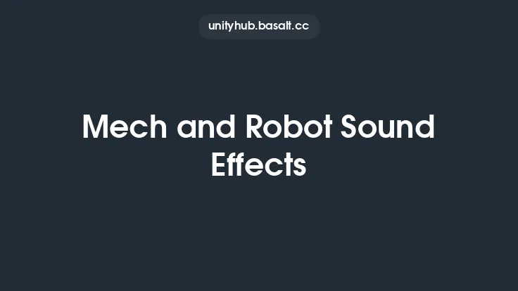 Mech and Robot Sound Effects Thumbnail