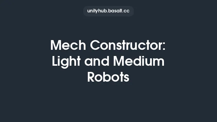 Mech Constructor: Light and Medium Robots Thumbnail