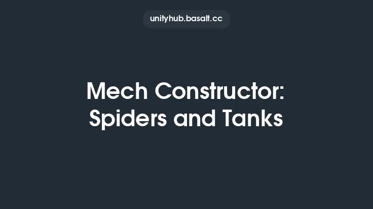 Mech Constructor: Spiders and Tanks Thumbnail