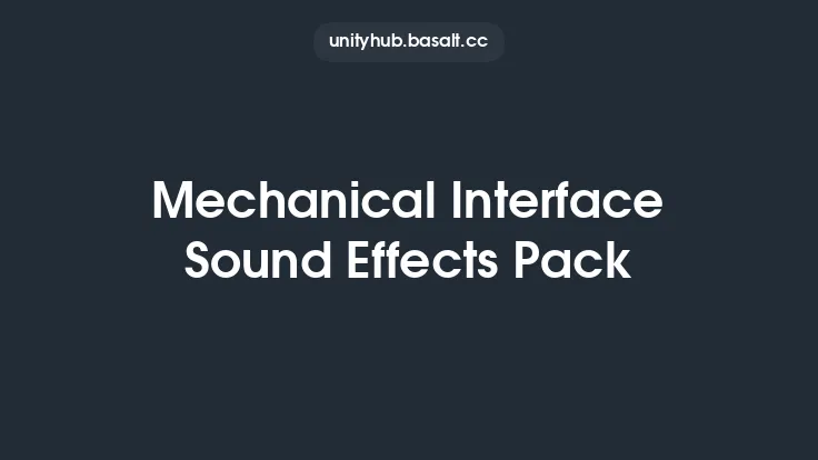 Mechanical Interface Sound Effects Pack Thumbnail