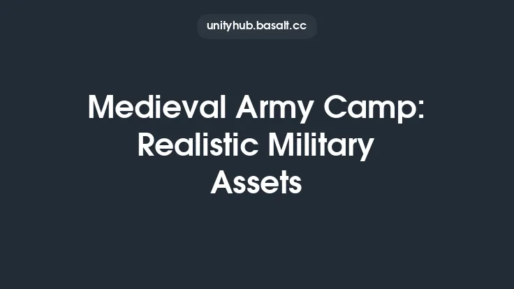 Medieval Army Camp: Realistic Military Assets Thumbnail