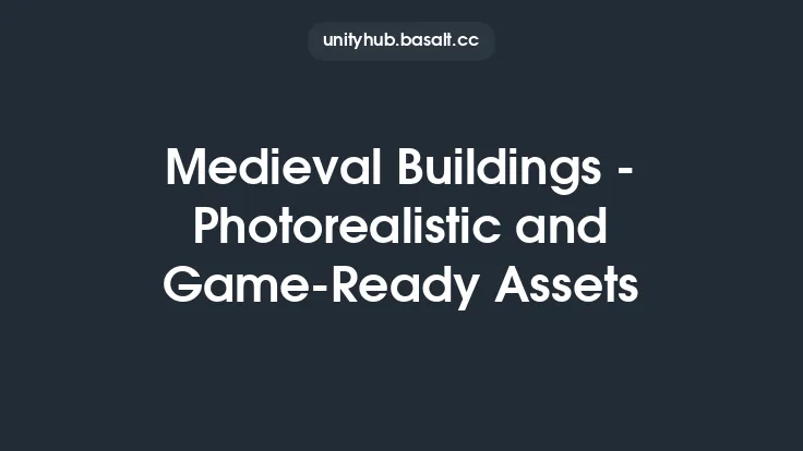 Medieval Buildings - Photorealistic and Game-Ready Assets Thumbnail
