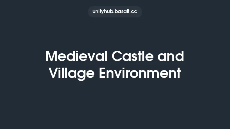 Medieval Castle and Village Environment Thumbnail